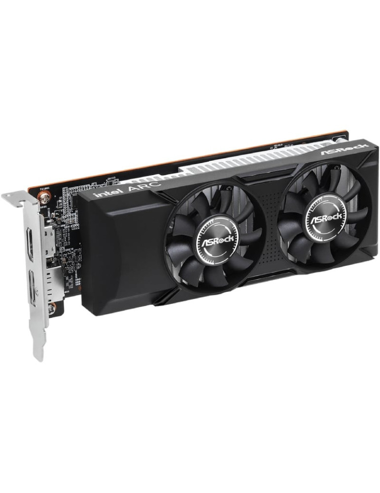 Tarjeta Gráfica AsRock Intel Arc A310 Perfil Bajo/ 4GB GDDR6/ Compatible con Perfil Bajo