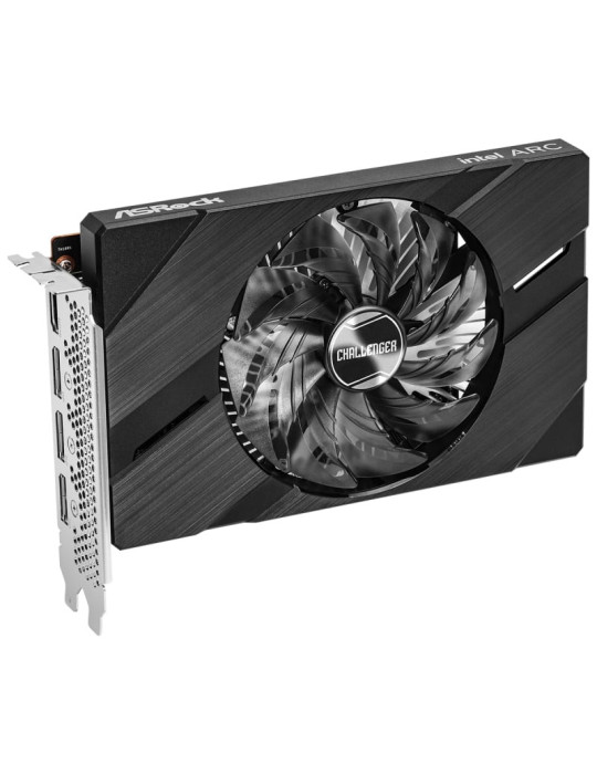 Tarjeta Gráfica AsRock Intel Arc A380 Challenger ITX 6GB OC/ 6GB GDDR6/ Compatible con Perfil Bajo