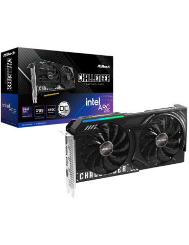 Tarjeta Gráfica AsRock Intel Arc B580 Challenger 12GB OC/ 12GB GDDR6