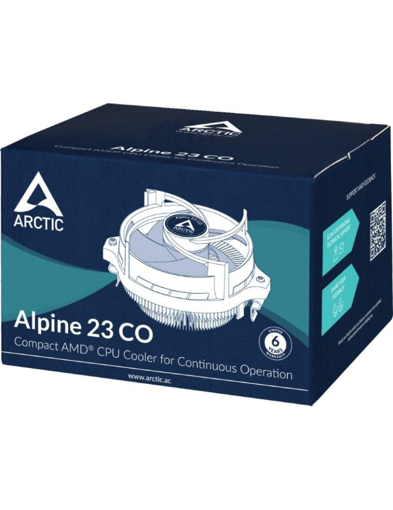 Ventilador con Disipador Arctic Alpine 23 CO/ 9cm