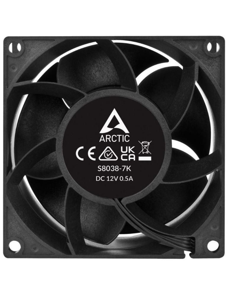 Pack de 4 Ventiladores Arctic S8038-7K/ 8cm