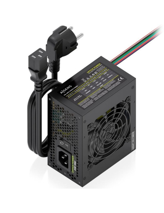 Fuente de Alimentación SFX Aisens ASPC-500SFX-PSEBK/ 500W/ Ventilador 8cm