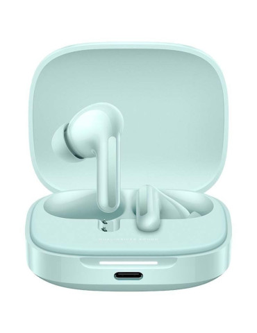 Auriculares Bluetooth Xiaomi Redmi Buds 6 con estuche de carga/ Autonomía 10h/ Verdes