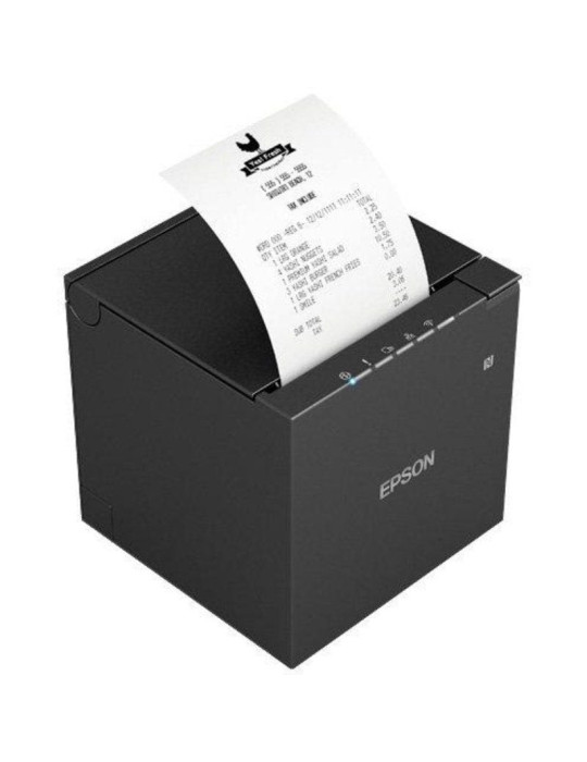 Impresora de Tickets Epson TM-m30III (112)/ Térmica/ Ancho papel 80mm/ USB-Ethernet/ Negra