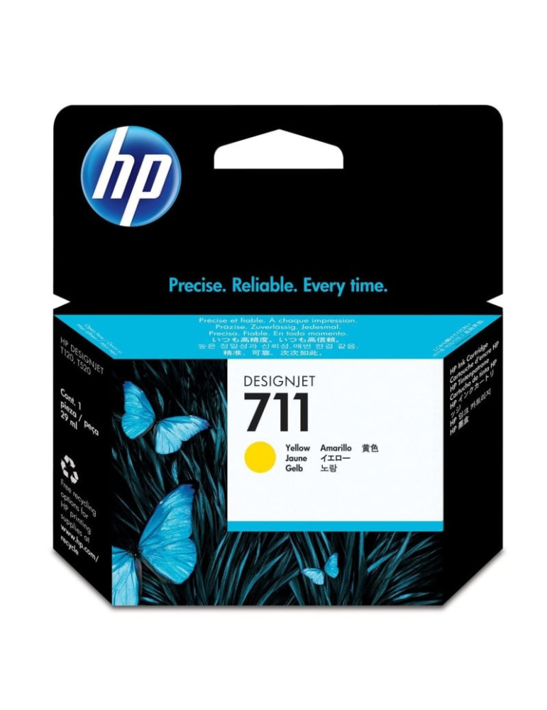 Cartucho de Tinta Original HP n 711/ Amarillo