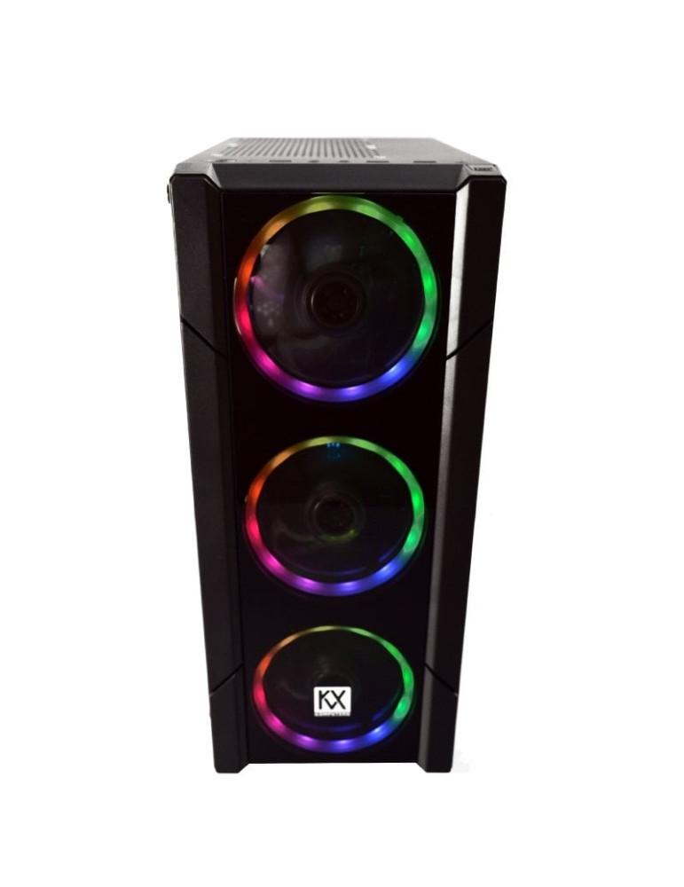 PC Gaming KVX Phobos 1 Intel Core i5-14400F/ 16GB/ 1TB SSD/ GeForce RTX 5060/ Sin Sistema Operativo