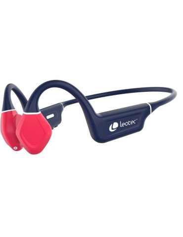 Auriculares Inalámbricos Deportivos de Conducción Ósea Leotec Osea Kuri/ con Micrófono/ Bluetooth/ Azules y Rojos 2