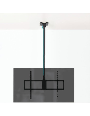 Soporte de Techo Giratorio/ Inclinable TooQ LPCE11100TSLI-B para TV de 50-100"/ hasta 80kg 2