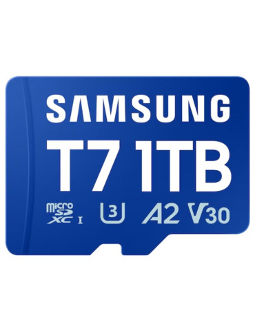 Tarjeta de Memoria Samsung P7 1TB microSD XC/ Clase 10/ 170MBs