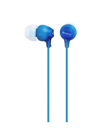 Auriculares Intrauditivos Sony MDR-EX15APLI/ con Micrófono/ Jack 3.5/ Azules 2