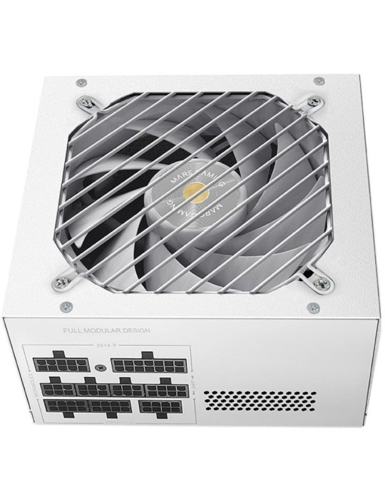 Fuente de Alimentación Mars Gaming MPB650PSI/ 650W/ Ventilador 12cm/ 80 Plus Gold/ Blanca