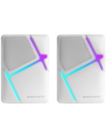 Altavoces Mars Gaming MS-H/ 10W/ 2.0/ Blancos 2