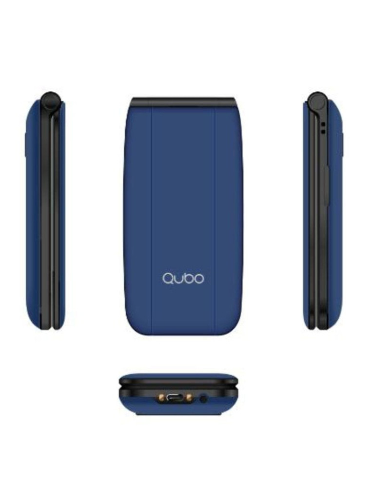 Teléfono Móvil Qubo NEONW-BL 4G para Personas Mayores/ Azul