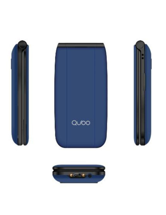 Teléfono Móvil Qubo NEONW-BL 4G para Personas Mayores/ Azul