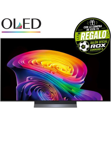 Televisor LG OLED evo AI C6 OLED55C66LB 55"/ Ultra HD 4K/ Smart TV/ WiFi