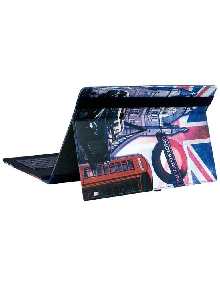 Funda con Teclado Subblim Keytab Pro USB England para Tablets de 10.1"-11"
