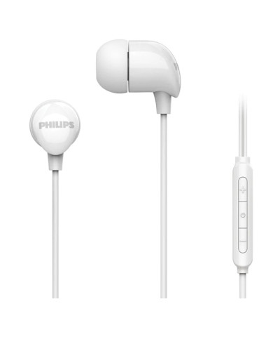 Auriculares Intrauditivos Philips TAE2146WT/ con Micrófono/ USB Tipo-C/ Blancos