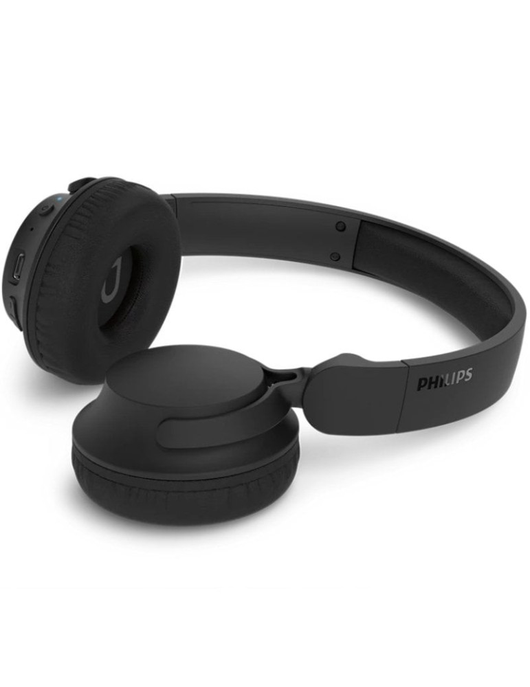 Auriculares Inalámbricos Philips TAH4500BK/ con Micrófono/ Bluetooth/ Negros