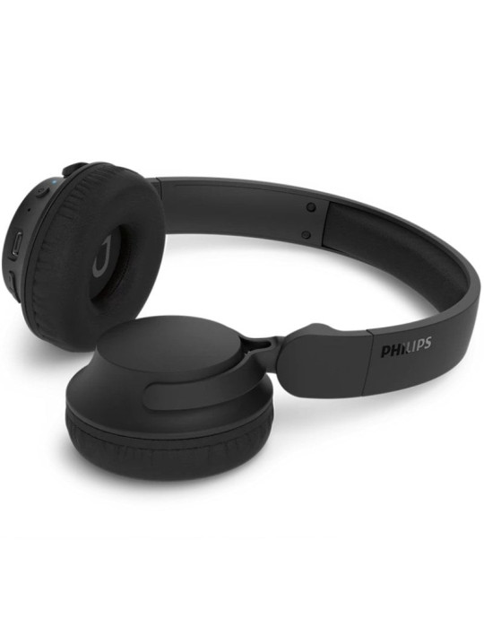 Auriculares Inalámbricos Philips TAH4500BK/ con Micrófono/ Bluetooth/ Negros
