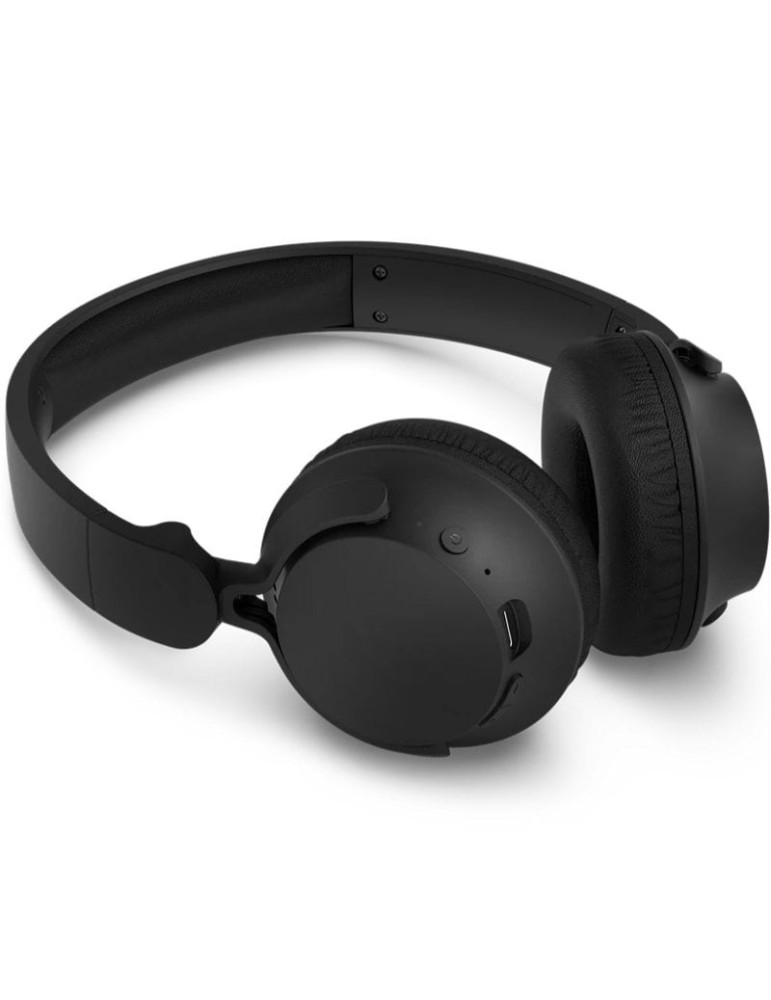 Auriculares Inalámbricos Philips TAH4500BK/ con Micrófono/ Bluetooth/ Negros