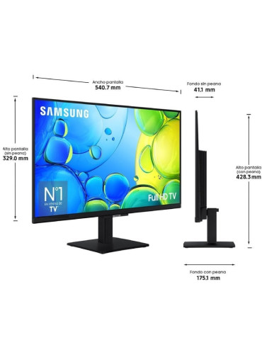 Televisor Samsung F6005 TU24F6005FK 24"/ Full HD/ Smart TV/ WiFi 2