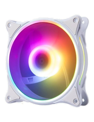Ventilador Hiditec N18 ARGB/ 12cm/ Blanco 2