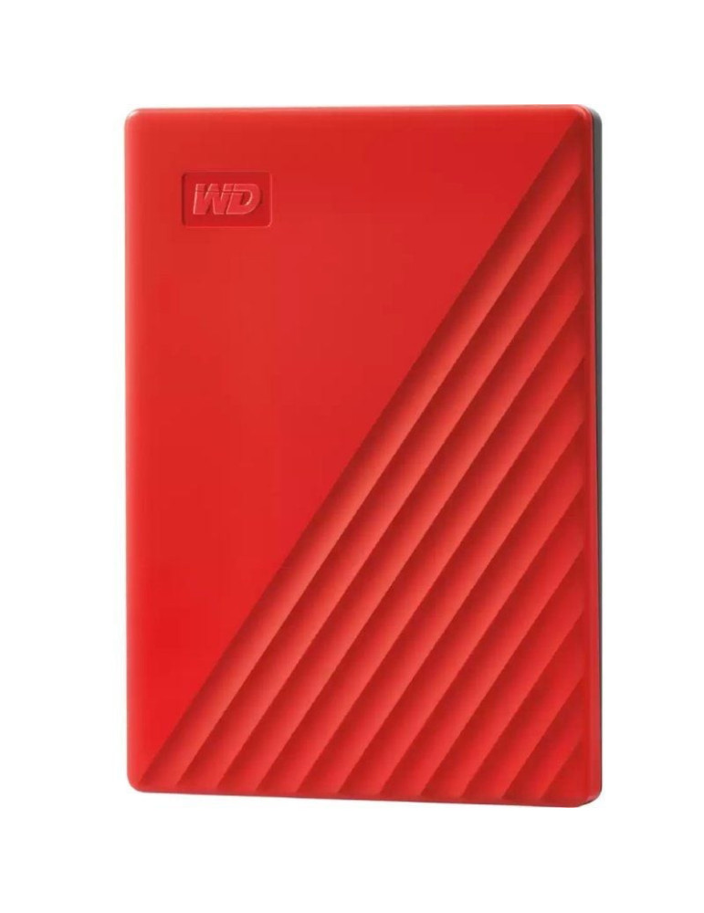 Disco Externo Western Digital My Passport 2TB/ 2.5"/ USB 3.2/ Rojo