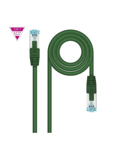 Cable de Red RJ45 SFTP Nanocable 10.20.1702-GR Cat.7/ 2m/ Verde 2