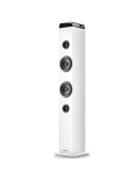 Torre de Sonido con Bluetooth NGS SKY CHARM PRO/ 50W/ 2.0/ Blanca