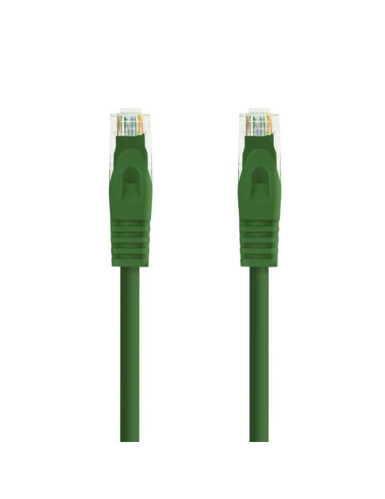 Cable de Red RJ45 UTP Nanocable 10.20.1800-L25-GR Cat.6A/ LSZH/ 25cm/ Verde
