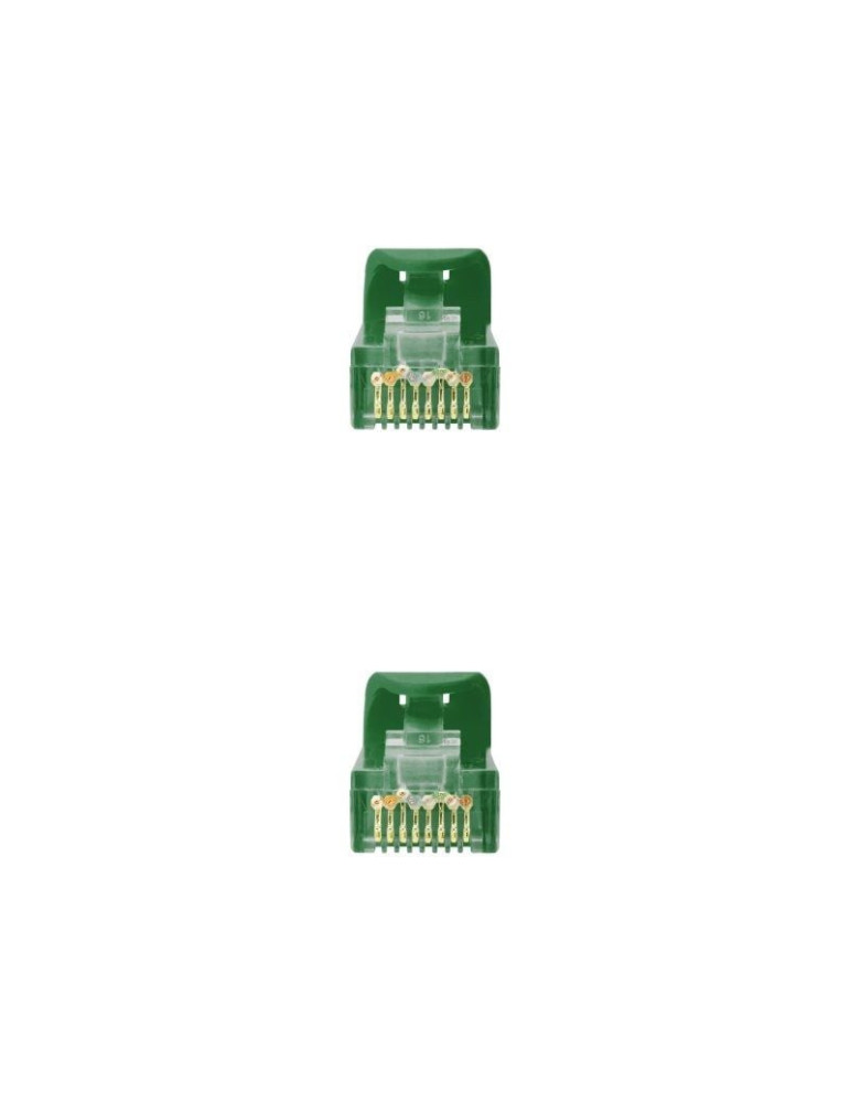 Cable de Red RJ45 UTP Nanocable 10.20.1800-L25-GR Cat.6A/ LSZH/ 25cm/ Verde