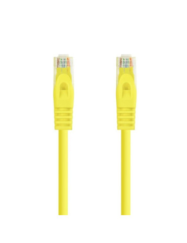 Cable de Red RJ45 UTP Nanocable 10.20.1800-L25-Y Cat.6A/ LSZH/ 25cm/ Amarillo