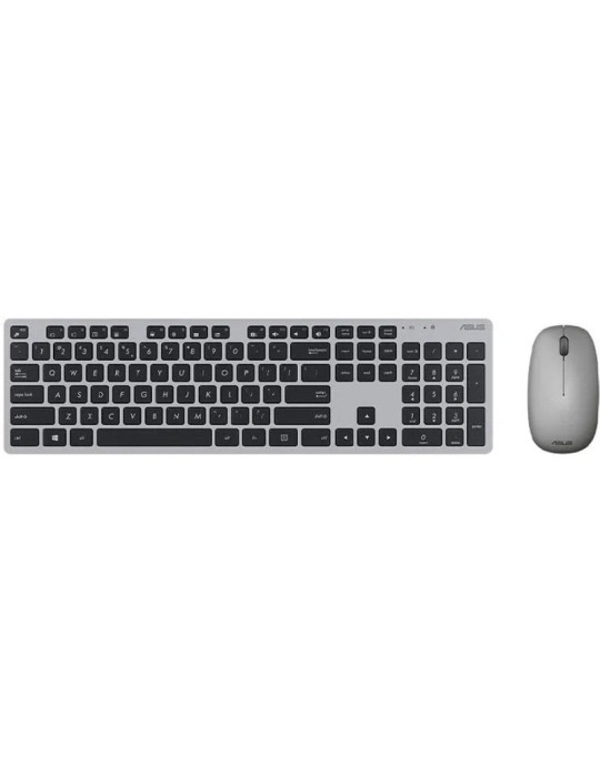 Teclado y Ratón Inalámbricos Asus W5000 Wireless/ Gris