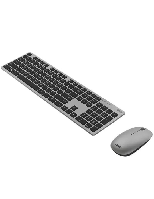 Teclado y Ratón Inalámbricos Asus W5000 Wireless/ Gris
