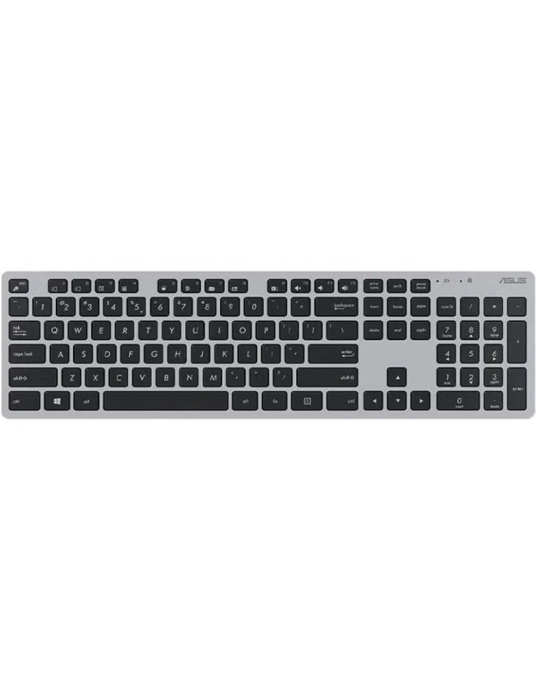 Teclado y Ratón Inalámbricos Asus W5000 Wireless/ Gris