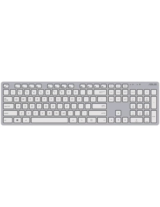 Teclado y Ratón Inalámbricos Asus W5000 Wireless/ Blanco