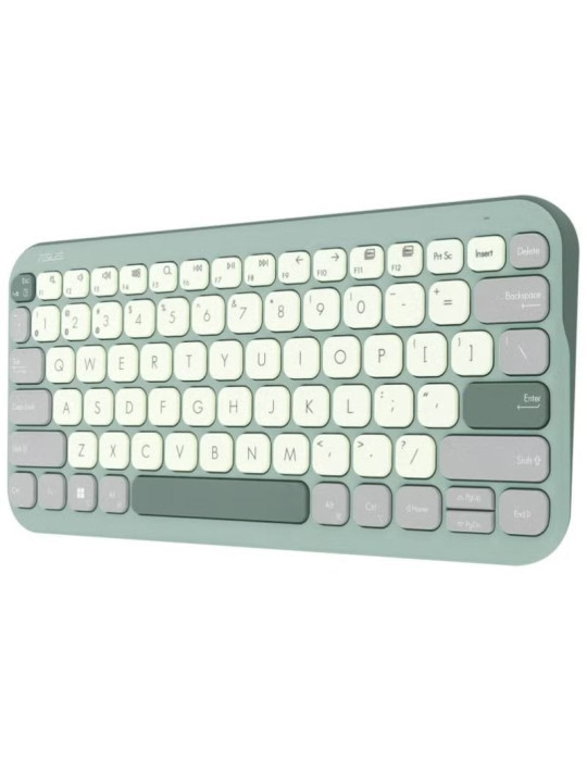 Teclado Inalámbrico Asus Marshmallow KW100/ Verde