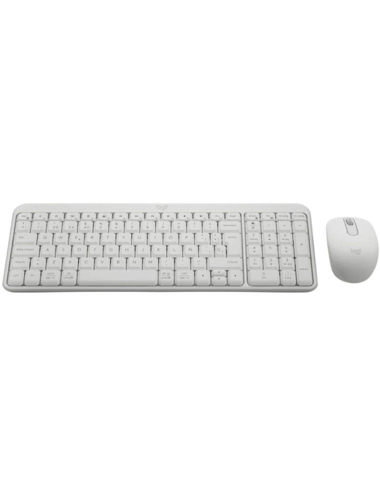 Teclado y Ratón Inalámbricos Logitech Wireless Combo MK250/ Blanco