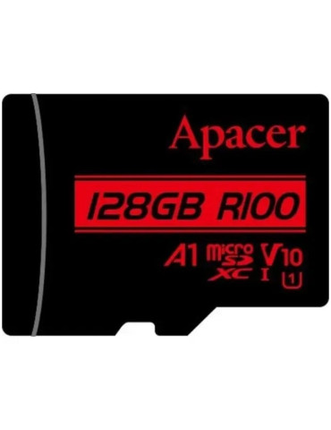 Tarjeta de Memoria Apacer 128GB XC UHS 1 con Adaptador/ Clase 10/ 100MBs 2