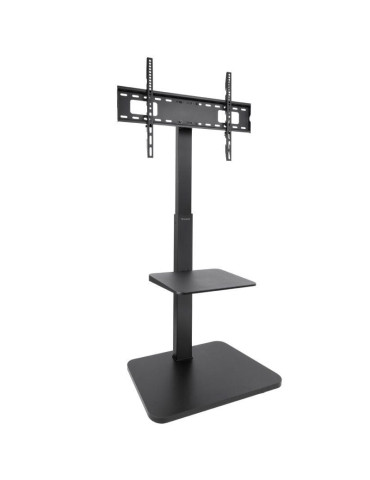 Soporte de Suelo Inclinable/ Ajustable TooQ MOON FS2287M-B para TV de 37-75"/ hasta 40kg