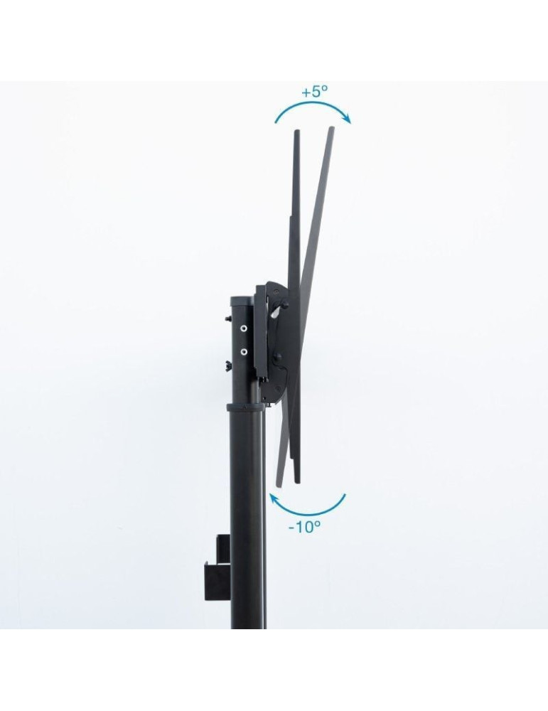 Soporte de Pared Fijo/ Suelo TooQ LOTTUS FS2290HM-B para TV de 55-100"/ hasta 100kg