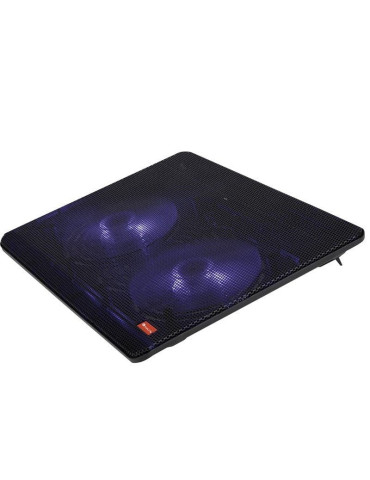 Soporte Refrigerante NGS Cooler Jetstand para Portátiles hasta 15.6"/ Iluminación LED