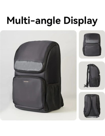 Mochila Vention KROB0 para Portátiles hasta 15.6"/ 19L/ Impermeable/ Negra 2