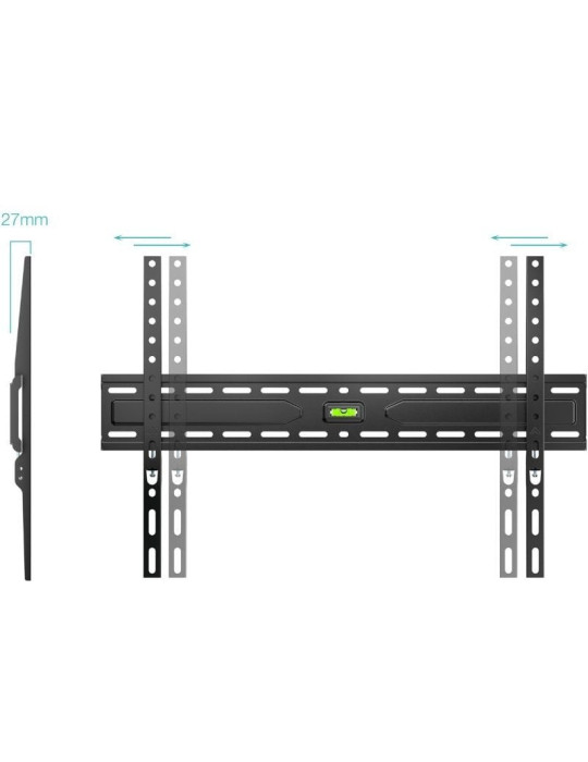 Soporte de Pared Fijo TooQ LP1050F-B para TV de 37-86"/ hasta 45kg