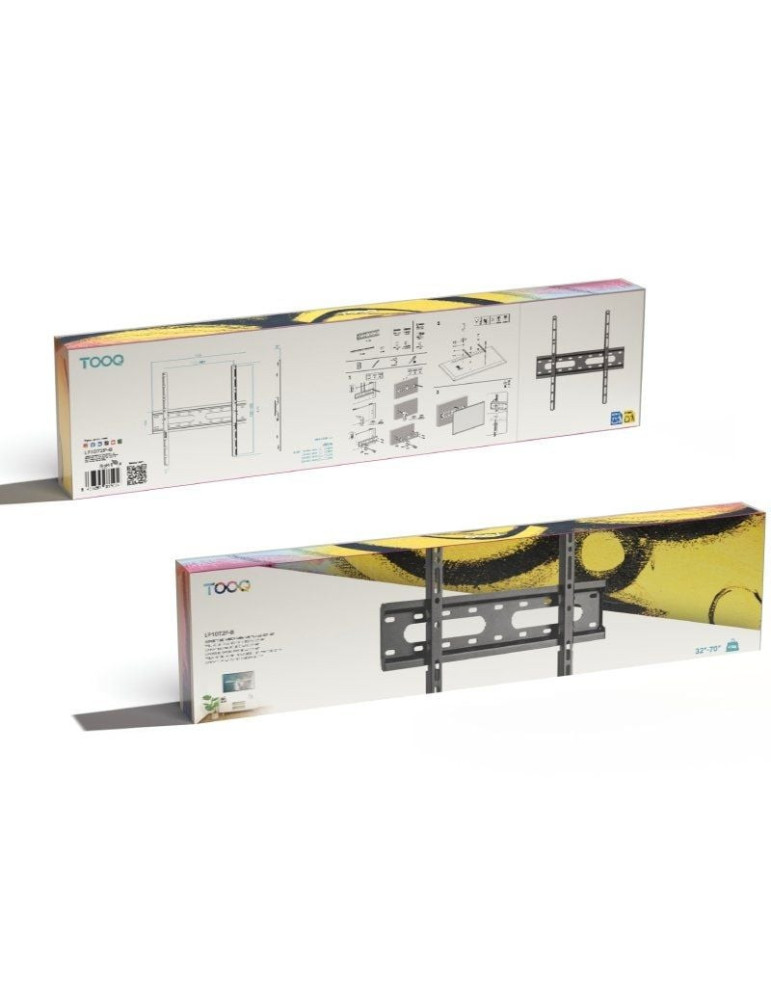 Soporte de Pared Fijo TooQ LP1072F-B para TV de 32-70"/ hasta 45kg