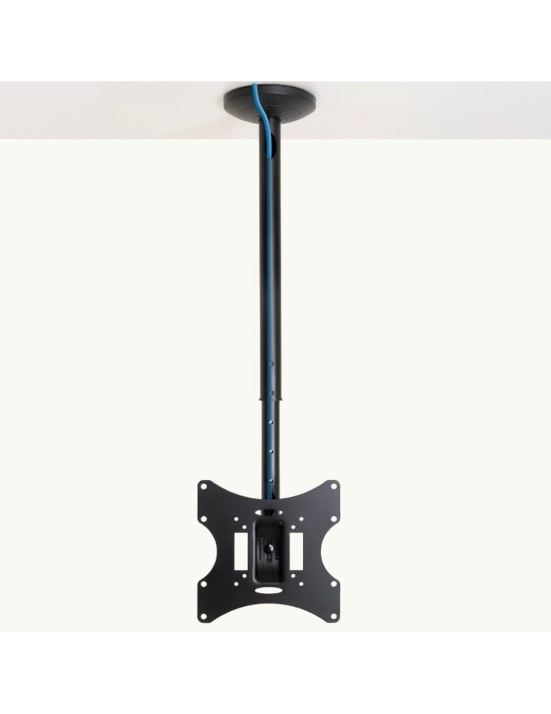 Soporte de Techo Giratorio/ Inclinable/ Nivelable TooQ LPCE2301TSLI-B para TV de 23-42"/ hasta 30kg