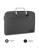 Maletín Subblim Business para Portátiles 13.3-14"/ Gris