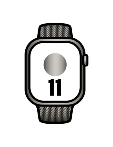 Apple Watch Series 11/ GPS/ Cellular/ 42mm/ Titanio Natural/ Correa Natural Milanese Loop