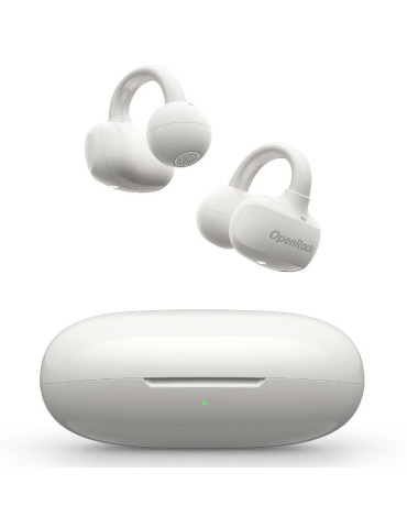 Auriculares Deportivos de Conducción Aérea OpenRock E OPACE02 con estuche de carga/ Autonomía 7h/ Blancos