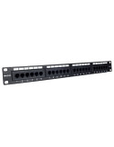 Patch Panel Phasak PU 2956/ 24 Puertos/ Cat.6/ Altura 1U